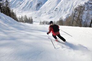 sliding in gulmarg