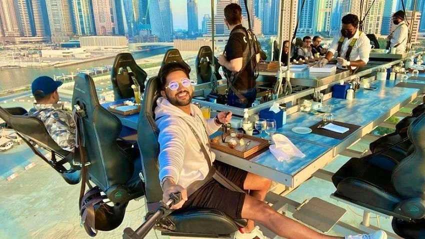 Dinner in the sky dubai